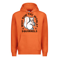 Carrot who run the world squirrels Premium Hoodie - linhVisuals