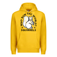 Lemon who run the world squirrels Premium Hoodie - linhVisuals