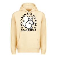 Pina Colada who run the world squirrels Premium Hoodie - linhVisuals