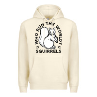 Sandshell who run the world squirrels Premium Hoodie - linhVisuals
