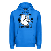 True Royal who run the world squirrels Premium Hoodie - linhVisuals