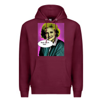 Burgundy golden girls betty Premium Hoodie - linhVisuals