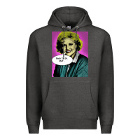 Charcoal Heather golden girls betty Premium Hoodie - linhVisuals