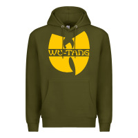 Army Green music clan Premium Hoodie - linhVisuals