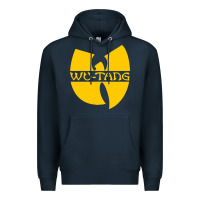 Navy music clan Premium Hoodie - linhVisuals