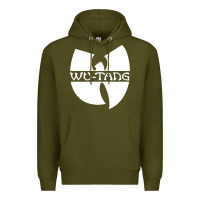 Army Green music clan Premium Hoodie - linhVisuals
