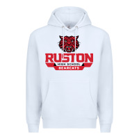 White ruston high school Premium Hoodie - linhVisuals