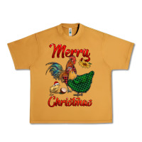 Peanut Butter merry christmas chickens Urban Heavy Tee - RanaPortraitStore