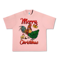 Salmon merry christmas chickens Urban Heavy Tee - RanaPortraitStore