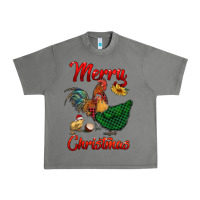 Tornado merry christmas chickens Urban Heavy Tee - RanaPortraitStore