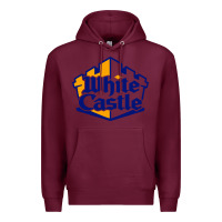 Burgundy white castle high school Premium Hoodie - linhVisuals