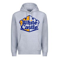 Heather Grey white castle high school Premium Hoodie - linhVisuals