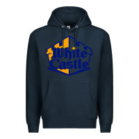 Navy white castle high school Premium Hoodie - linhVisuals