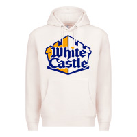 Pale Pink white castle high school Premium Hoodie - linhVisuals