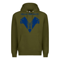 Army Green the-hellas-verona-pen Premium Hoodie - linhVisuals