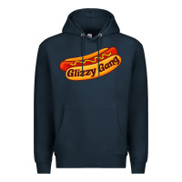 Navy glizzy gang glizzy gobbler Premium Hoodie - linhVisuals