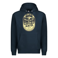 Navy deep rock galactic red rock blaster beer , designer   t shirt Premium Hoodie - linhVisuals