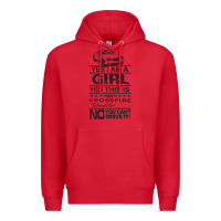 Red a girls xfire roadster   crossfire Premium Hoodie - linhVisuals