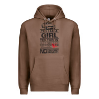 Chestnut a girls xfire roadster   crossfire Premium Hoodie - linhVisuals