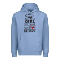Colony Blue a girls xfire roadster   crossfire Premium Hoodie - linhVisuals