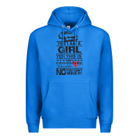 True Royal a girls xfire roadster   crossfire Premium Hoodie - linhVisuals