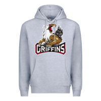 Heather Grey grand rapids griffins Premium Hoodie - linhVisuals