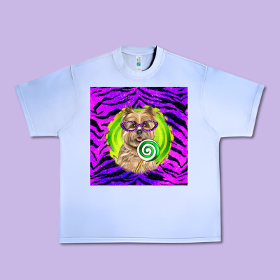 Halloween Cairn Terrier Dog Urban Heavy Tee Designed By Lillyallendesigns