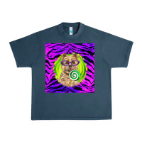 Midnight Navy Halloween Cairn Terrier Dog Urban Heavy Tee - LillyAllenDesigns