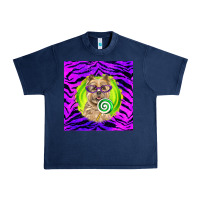 Navy Halloween Cairn Terrier Dog Urban Heavy Tee - LillyAllenDesigns