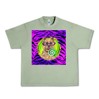 Oil Green Halloween Cairn Terrier Dog Urban Heavy Tee - LillyAllenDesigns