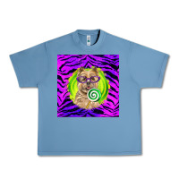 Pebble Blue Halloween Cairn Terrier Dog Urban Heavy Tee - LillyAllenDesigns