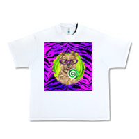 White Halloween Cairn Terrier Dog Urban Heavy Tee - LillyAllenDesigns