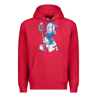 Cardinal Gawr Gura Premium Hoodie - linhVisuals