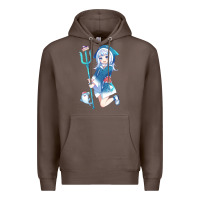 Coffee Gawr Gura Premium Hoodie - linhVisuals