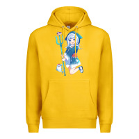 Lemon Gawr Gura Premium Hoodie - linhVisuals