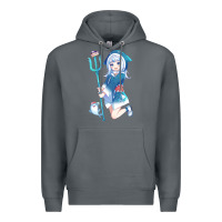 Rock Gawr Gura Premium Hoodie - linhVisuals
