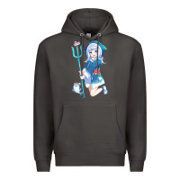Smoke Gawr Gura Premium Hoodie - linhVisuals