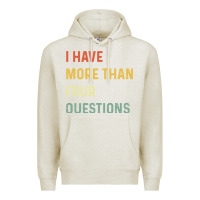 Oatmeal Heather funny passover seder Premium Hoodie - linhVisuals