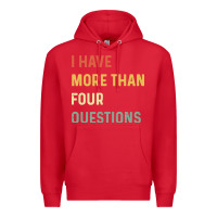 Red funny passover seder Premium Hoodie - linhVisuals