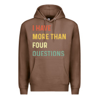 Chestnut funny passover seder Premium Hoodie - linhVisuals