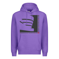 Purple frank lloyd wright design   frank lloyd wright Premium Hoodie - linhVisuals