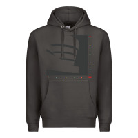 Smoke frank lloyd wright design   frank lloyd wright Premium Hoodie - linhVisuals
