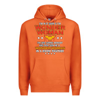Carrot wonder woman Premium Hoodie - linhVisuals