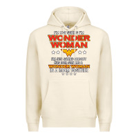 Tofu wonder woman Premium Hoodie - linhVisuals