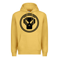 Antique Gold metalheadz t shirtmetalheadz  black t shirt Premium Hoodie - linhVisuals