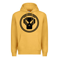 Mustard metalheadz t shirtmetalheadz  black t shirt Premium Hoodie - linhVisuals