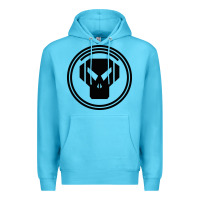 Ocean Blue metalheadz t shirtmetalheadz  black t shirt Premium Hoodie - linhVisuals