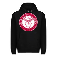Black santa clara u Premium Hoodie - linhVisuals