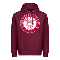 Burgundy santa clara u Premium Hoodie - linhVisuals