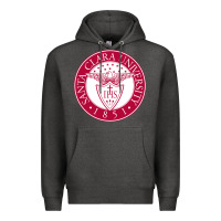 Charcoal Heather santa clara u Premium Hoodie - linhVisuals